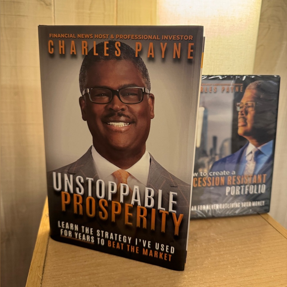 Unstoppable Prosperity By Charles Payne & Recession Resistant Portfolio DVD New